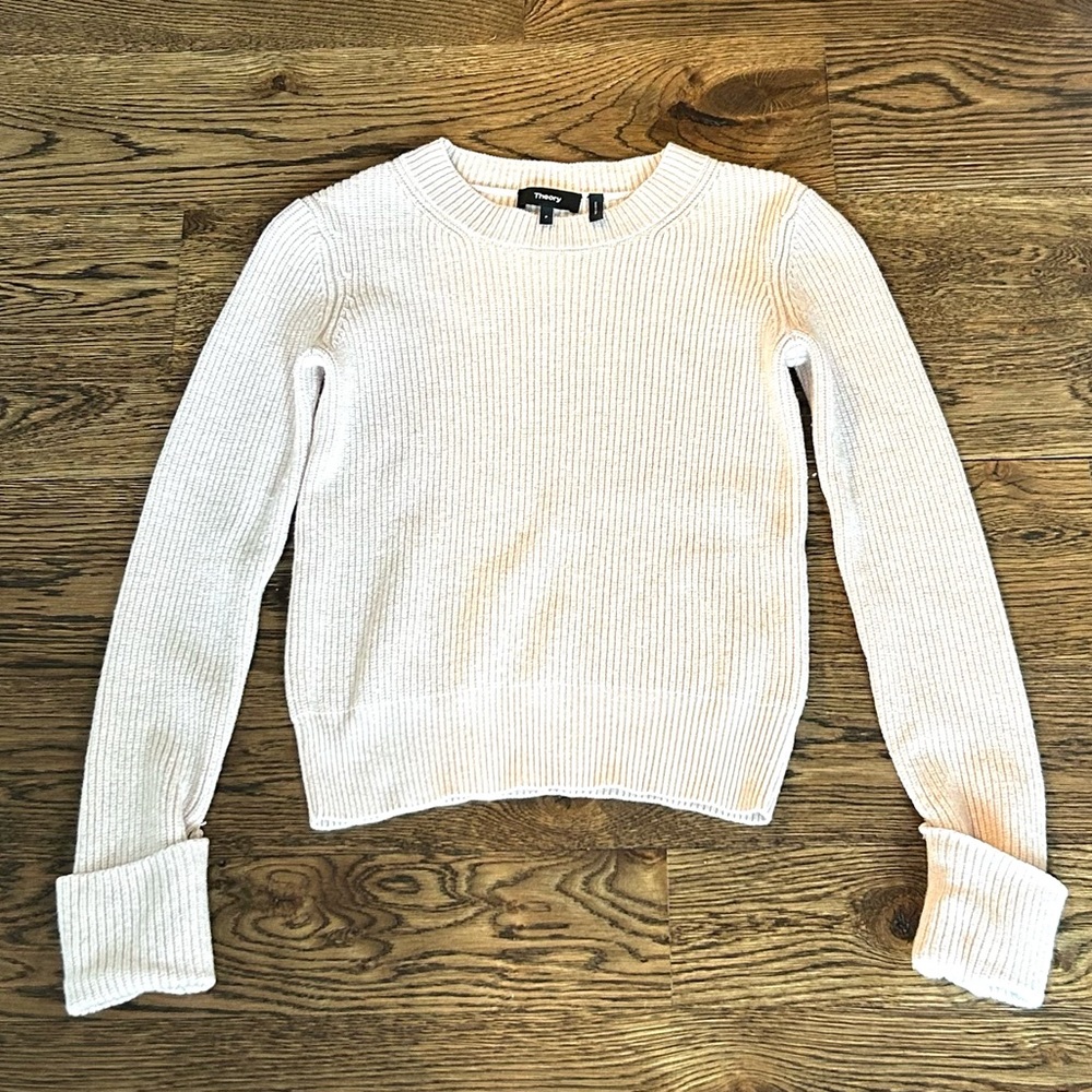 Theory Crew Neck Shaker Sweater